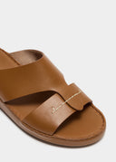 SINGLE STITCH SANDAL - VISONE