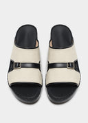 LINK STRAP SANDAL - NATURAL CANVAS