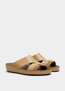RUBBER GRIP SANDAL - ECRU