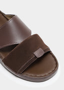 The Fold Belt Sandal - Cioccolato ( Kids & Juniors )