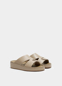Envelope Belt Sandal - Taupe ( Kids & Juniors )
