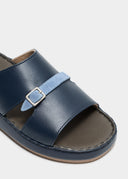 Link Strap Sandal - Navy (Kids & Juniors )