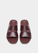 Link Strap Sandal - Bordeaux ( Kids & Juniors )