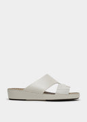 LOOPED BELT SANDAL - LATTE