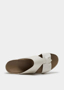 LOOPED BELT SANDAL - LATTE