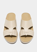 LOOPED BELT SANDAL - GHIACCIO