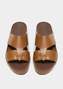 LOOPED BELT SANDAL - VISONE