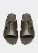 TIGHTENED BOX SANDAL - MILITARE
