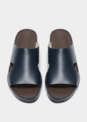 BOX SHAPE SANDAL - NAVY