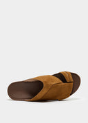 STITCHED SPLIT TOE SANDAL - SATTLE