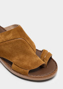 STITCHED SPLIT TOE SANDAL - SATTLE