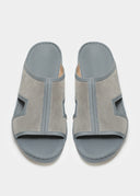 FRAMED BOX SANDAL - CEMENT