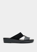 PEEK BUCKLE SANDAL - NERO