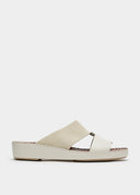 PEEK BUCKLE SANDAL - LATTE