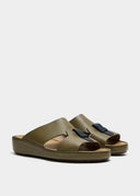 FORM BELT SANDAL - DEEP OLIVE