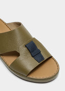FORM BELT SANDAL - DEEP OLIVE