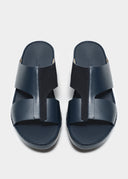 DRIFTED BELT SANDAL - NAVY