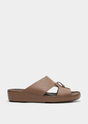 FORM BELT SANDAL - BROWN