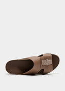FORM BELT SANDAL - BROWN