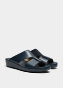 DRIFTED BELT SANDAL - NAVY