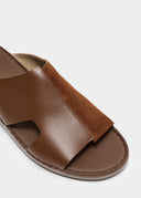 DRIFTED BOX SANDAL - GIANDUIA
