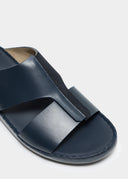DRIFTED BELT SANDAL - NAVY