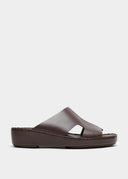 DRIFTED BOX SANDAL - CIOCCOLATO