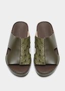 DRIFTED BOX SANDAL - MILITARE