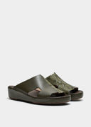 DRIFTED BOX SANDAL - MILITARE