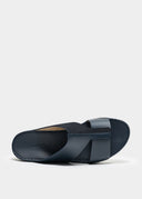DRIFTED BELT SANDAL - NAVY