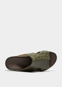 DRIFTED BOX SANDAL - MILITARE