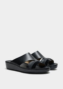 RUBBER GRIP SANDAL - NERO