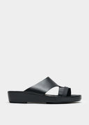RUBBER GRIP SANDAL - NERO