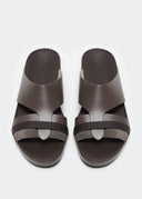 RUBBER GRIP SANDAL- SMOG