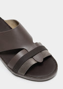 RUBBER GRIP SANDAL- SMOG