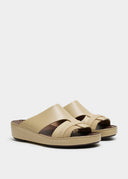 RUBBER GRIP SANDAL - BEIGE