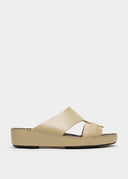 RUBBER GRIP SANDAL - BEIGE