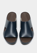 BOX SHAPE SANDAL - NAVY