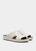 BOX SHAPE SANDAL - LATTE