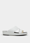 RUBBER GRIP SANDAL - BIANCO