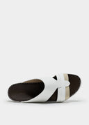 RUBBER GRIP SANDAL - BIANCO