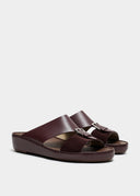 LEGACY BELT SANDAL - BORDEAUX