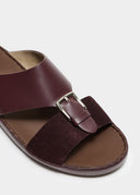 LEGACY BELT SANDAL - BORDEAUX