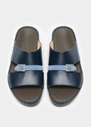 LINK STRAP SANDAL - NAVY