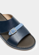 LINK STRAP SANDAL - NAVY