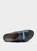 LINK STRAP SANDAL - NAVY