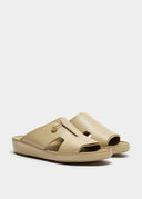 TIGHTENED BOX SANDAL - BEIGE