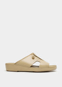 TIGHTENED BOX SANDAL - BEIGE