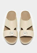 PLATELOCK SANDAL - BEIGE