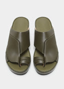 STITCHED SPLIT TOE SANDAL - MILITARE